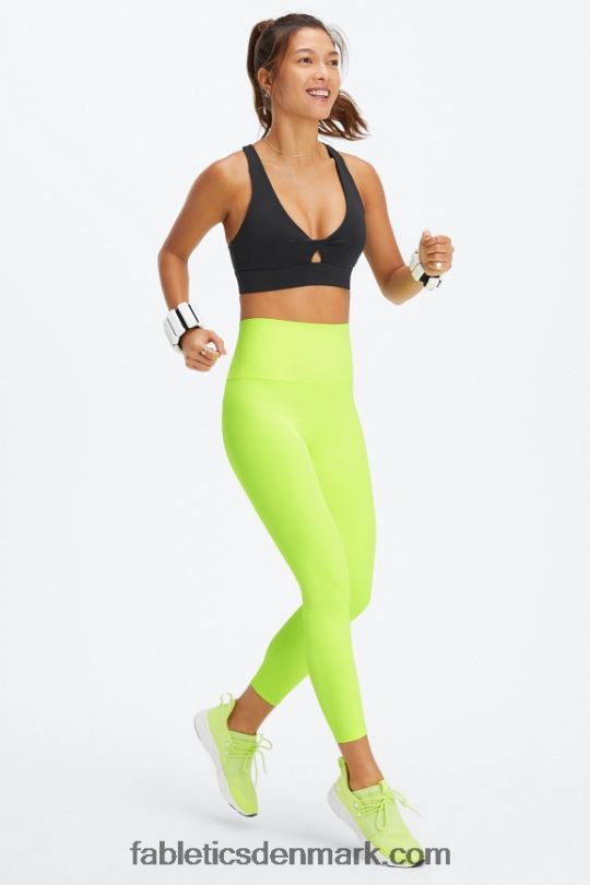 Fabletics Kvinder pureluxe ultra højtaljet 7/8 legging 66 PNX2T882 neon