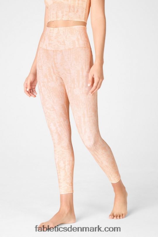 Fabletics Kvinder pureluxe ultra højtaljet 7/8 legging 67 PNX2T890 shibori stribe