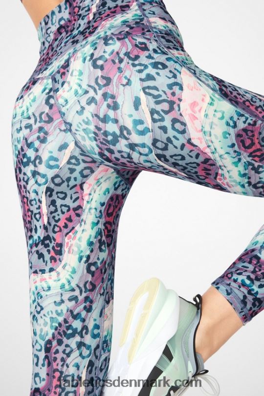 Fabletics Kvinder pureluxe ultra højtaljet 7/8 legging 67 PNX2T892 klitter
