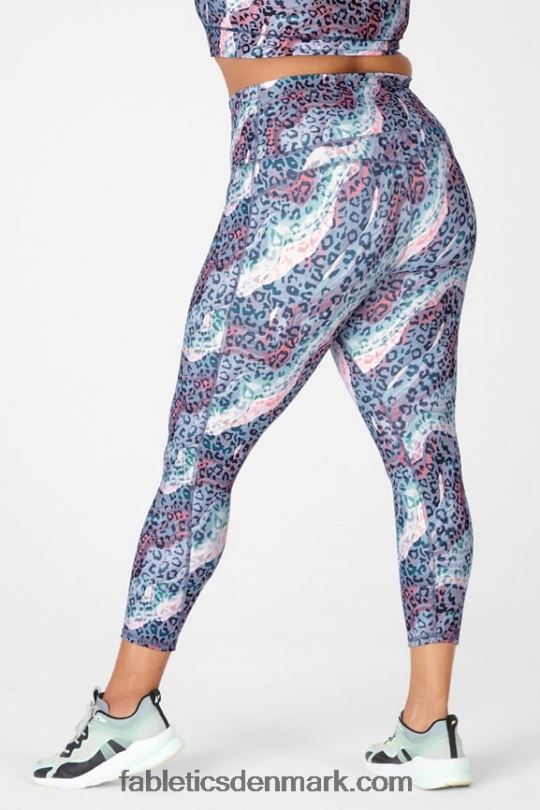 Fabletics Kvinder pureluxe ultra højtaljet 7/8 legging 68 PNX2T893 klitter