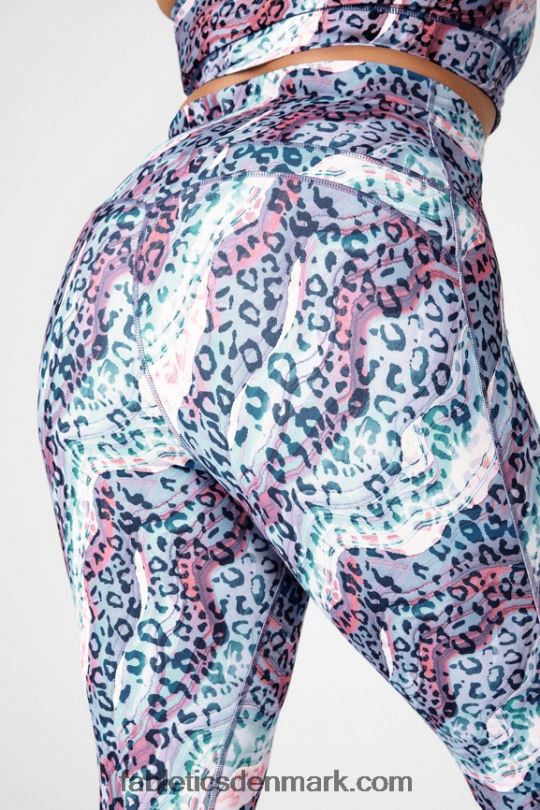 Fabletics Kvinder pureluxe ultra højtaljet 7/8 legging 68 PNX2T893 klitter