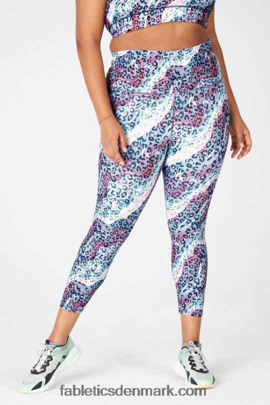 Fabletics Kvinder pureluxe ultra højtaljet 7/8 legging 68 PNX2T893 klitter