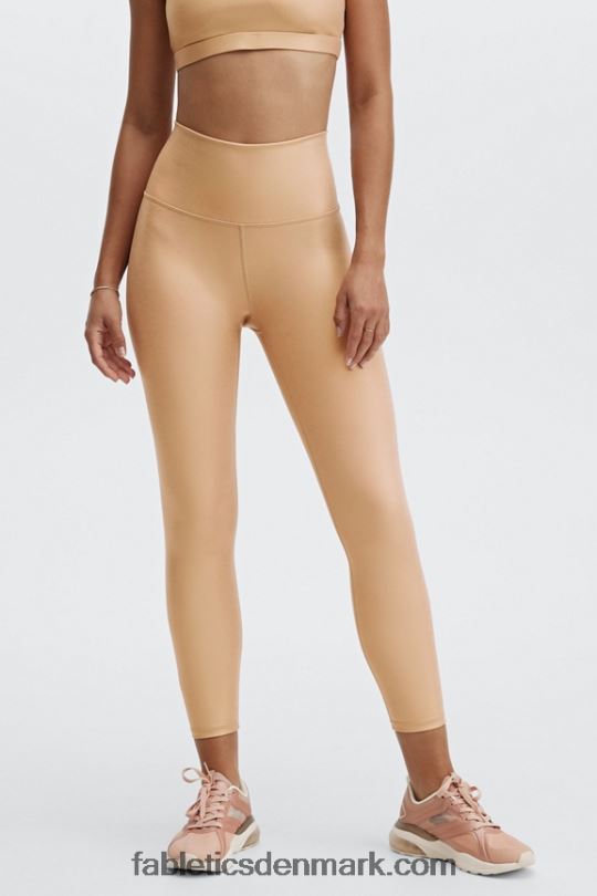 Fabletics Kvinder pureluxe ultra hw iriserende 7/8 legging PNX2T885 iriserende ørken