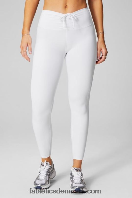 Fabletics Kvinder pureluxe ultrahøjtaljet rynket legging PNX2T870 klassisk hvid