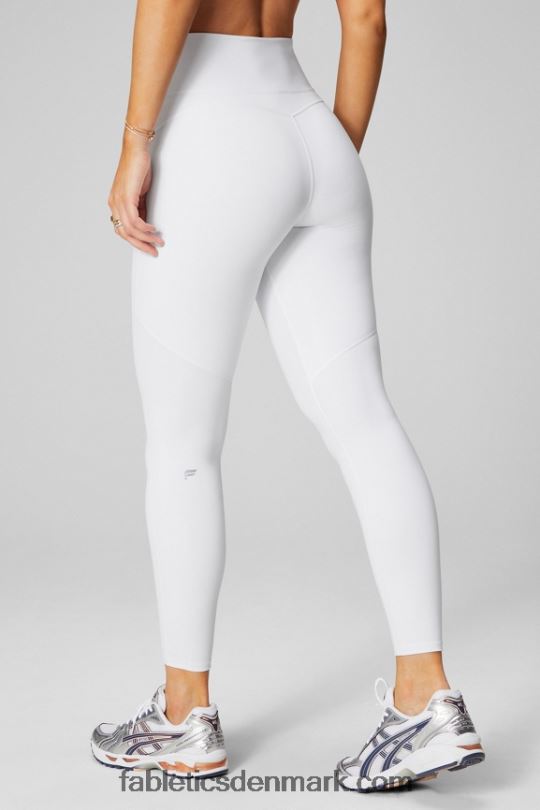 Fabletics Kvinder pureluxe ultrahøjtaljet rynket legging PNX2T870 klassisk hvid