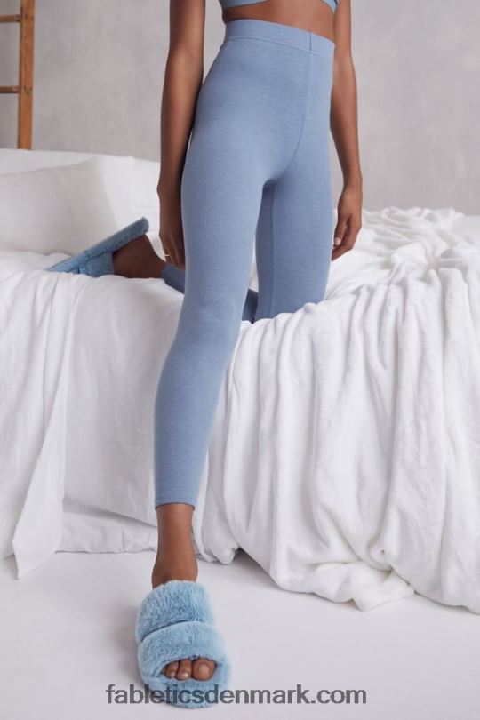 Fabletics Kvinder restoreknit ultra højtaljet 7/8 legging PNX2T1068 falmet denim