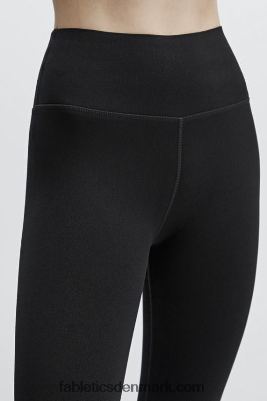 Fabletics Kvinder skulpturel 7/8 legging med høj talje PNX2T1155 sort