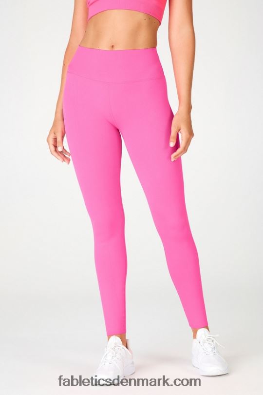 Fabletics Kvinder skulpturel legging med høj talje PNX2T1246 fluorescerende pink