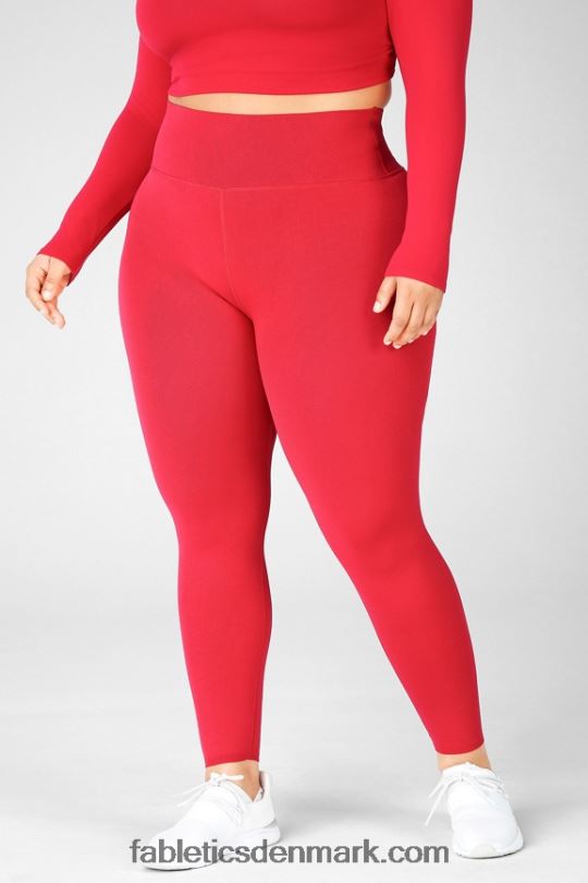 Fabletics Kvinder skulpturel legging med høj talje PNX2T1249 persimmon