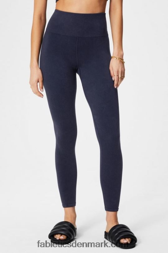 Fabletics Kvinder sky sømløs højtaljet legging PNX2T830 mørk indigo
