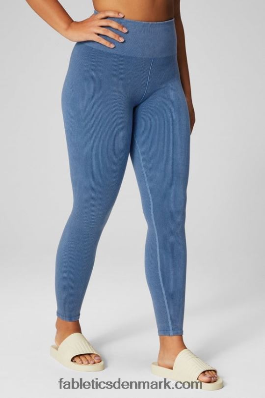 Fabletics Kvinder sky sømløs højtaljet legging PNX2T831 let indigo