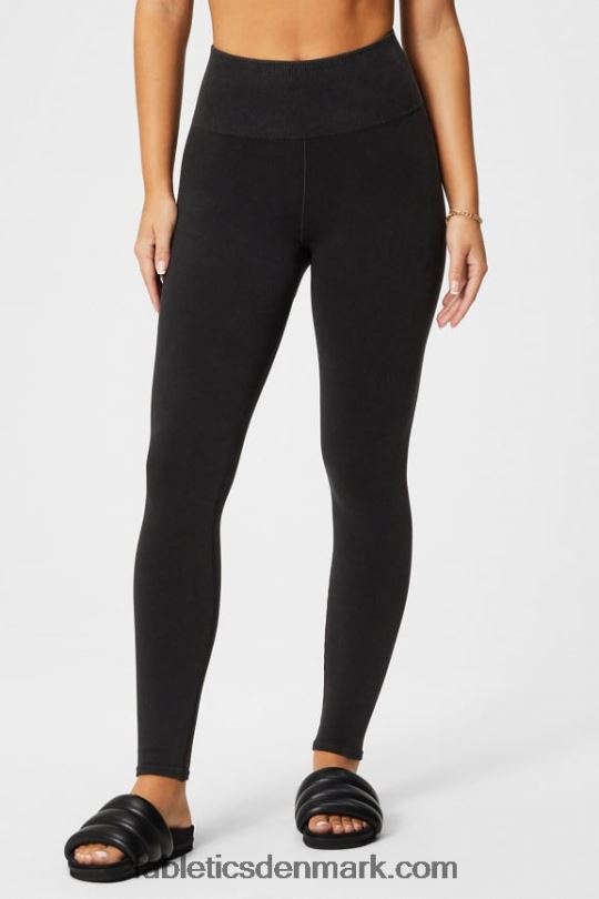 Fabletics Kvinder sky sømløs højtaljet legging PNX2T832 vintage sort