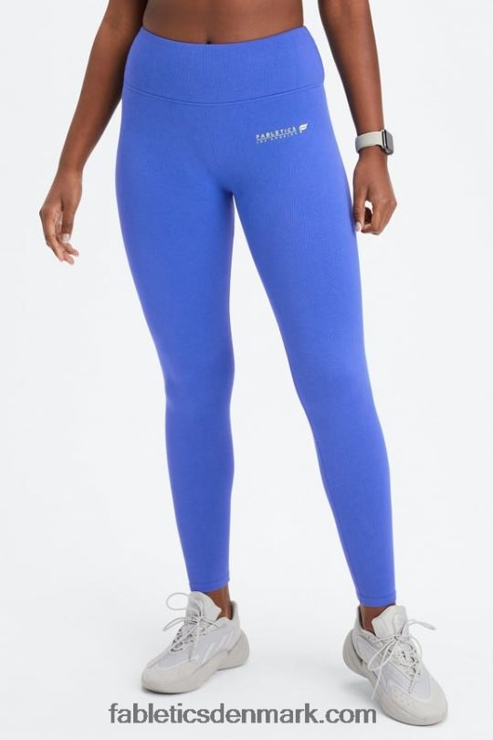 Fabletics Kvinder sky sømløs højtaljet legging PNX2T834 piscina/la logo bar