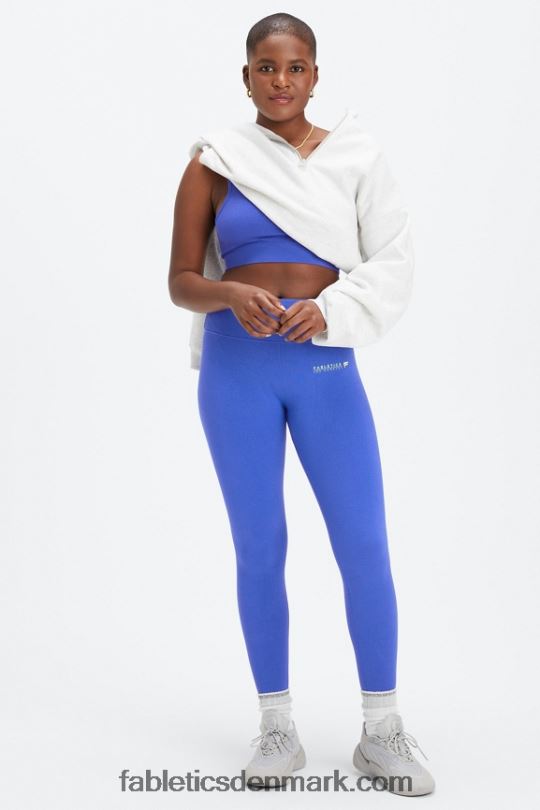Fabletics Kvinder sky sømløs højtaljet legging PNX2T834 piscina/la logo bar