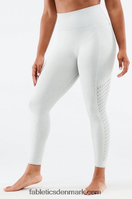 Fabletics Kvinder sync sømløs højtaljet 7/8 legging PNX2T1008 lysegrå lyng