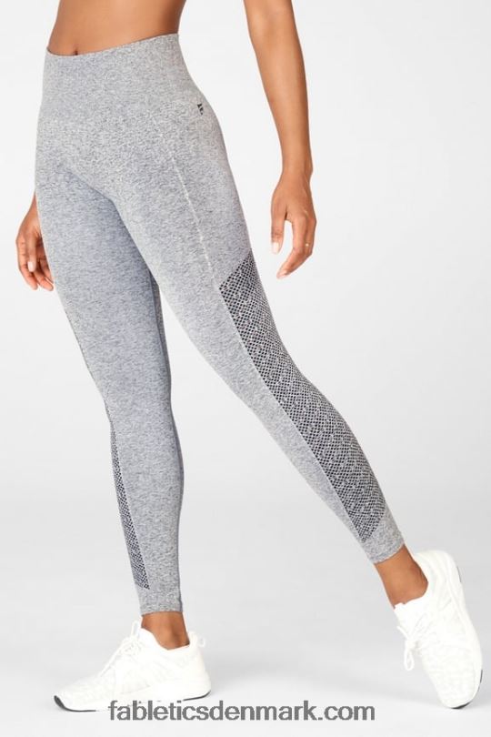 Fabletics Kvinder sync sømløs højtaljet 7/8 legging PNX2T1009 grå lyng