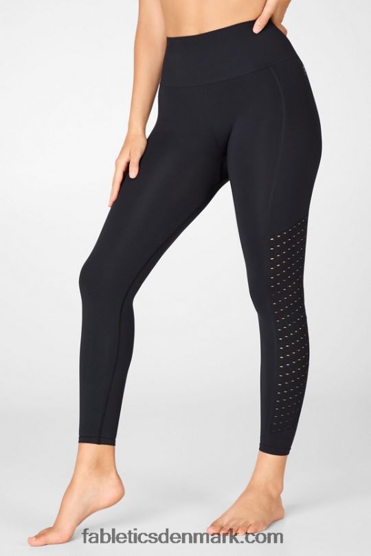 Fabletics Kvinder sync sømløs højtaljet 7/8 legging PNX2T1197 sort