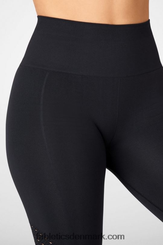 Fabletics Kvinder sync sømløs højtaljet 7/8 legging PNX2T1197 sort