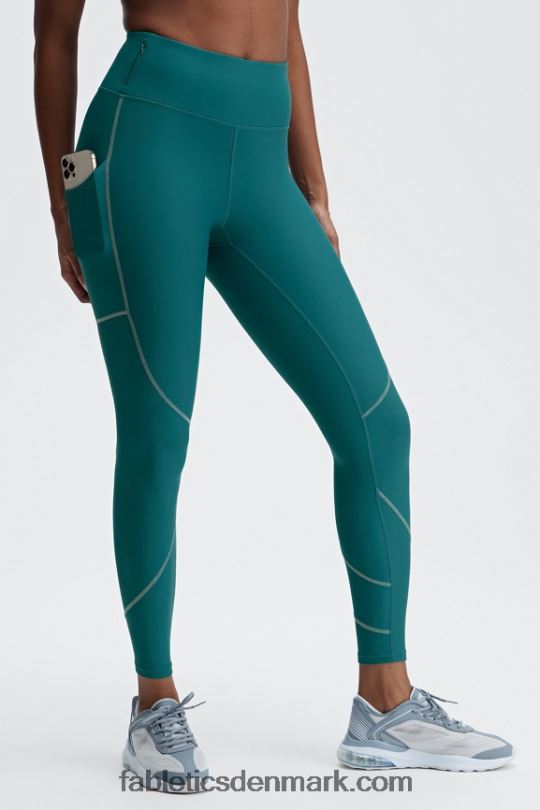 Fabletics Kvinder therma-flex hw reflekterende lommelegging PNX2T1190 fjord/reflekterende sølv