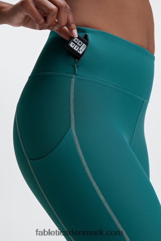 Fabletics Kvinder therma-flex hw reflekterende lommelegging PNX2T1190 fjord/reflekterende sølv