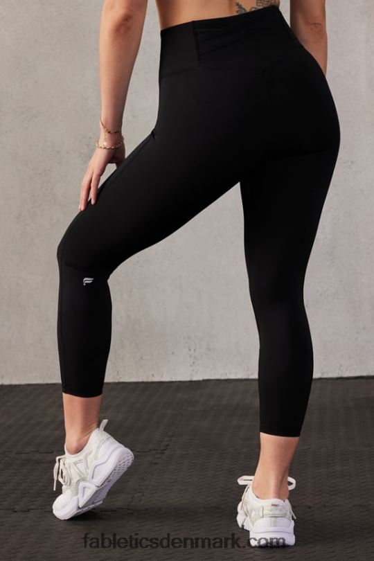 Fabletics Kvinder trinity motion365 højtaljede capri PNX2T1222 sort