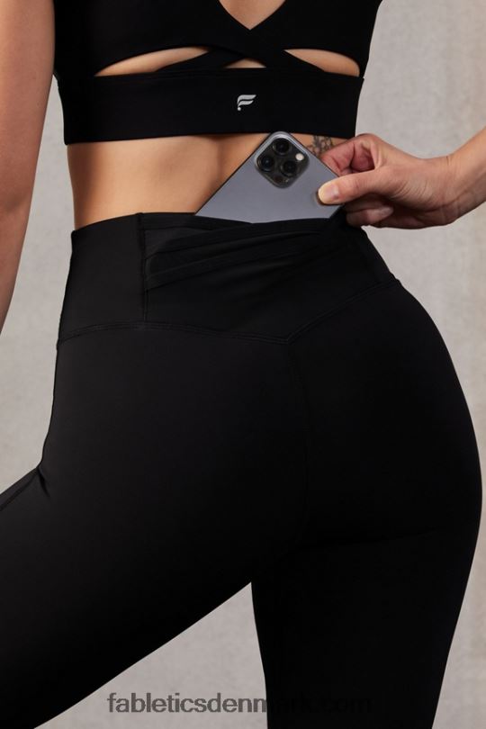 Fabletics Kvinder trinity motion365 højtaljede capri PNX2T1222 sort