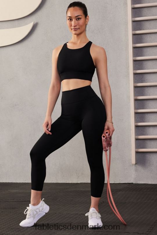 Fabletics Kvinder trinity motion365 højtaljede capri PNX2T1222 sort