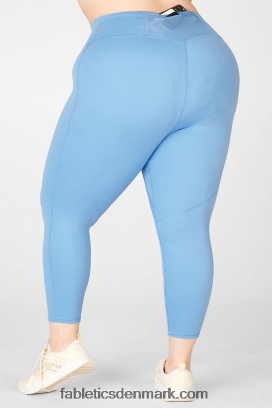 Fabletics Kvinder trinity motion365 højtaljede capri PNX2T1224 surf blå