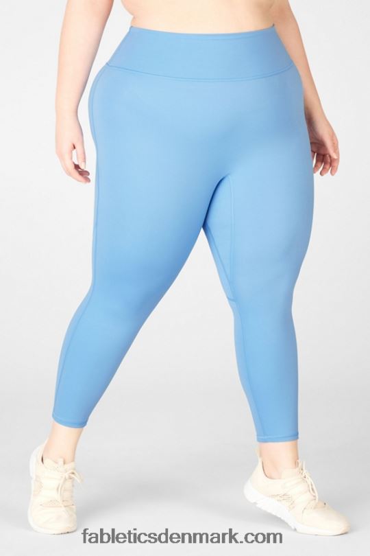 Fabletics Kvinder trinity motion365 højtaljede capri PNX2T1224 surf blå