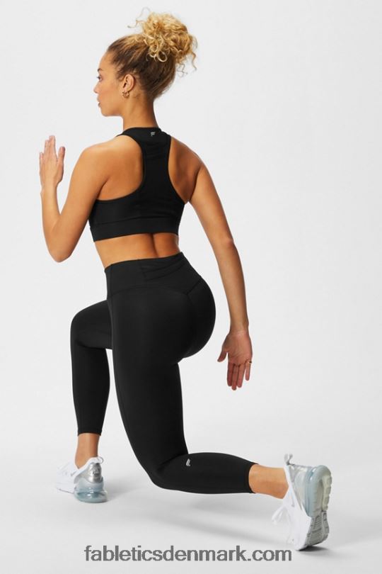 Fabletics Kvinder trinity motion365+ højtaljede capri PNX2T991 sort