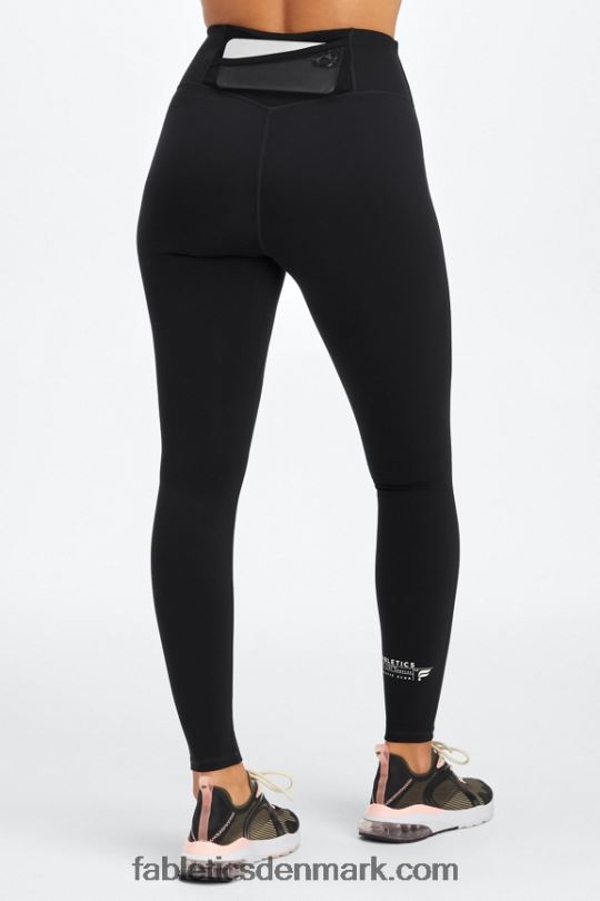 Fabletics Kvinder trinity motion365 højtaljet legging 77 PNX2T1102 sort/atletisk klub