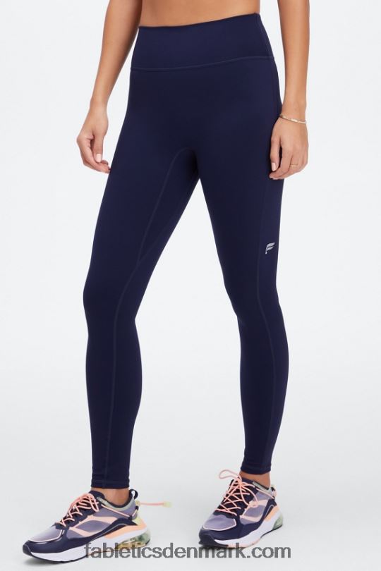 Fabletics Kvinder trinity motion365 højtaljet legging 77 PNX2T1105 dyb flåde
