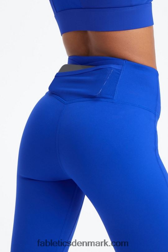 Fabletics Kvinder trinity motion365 højtaljet legging 77 PNX2T1106 klassisk blå