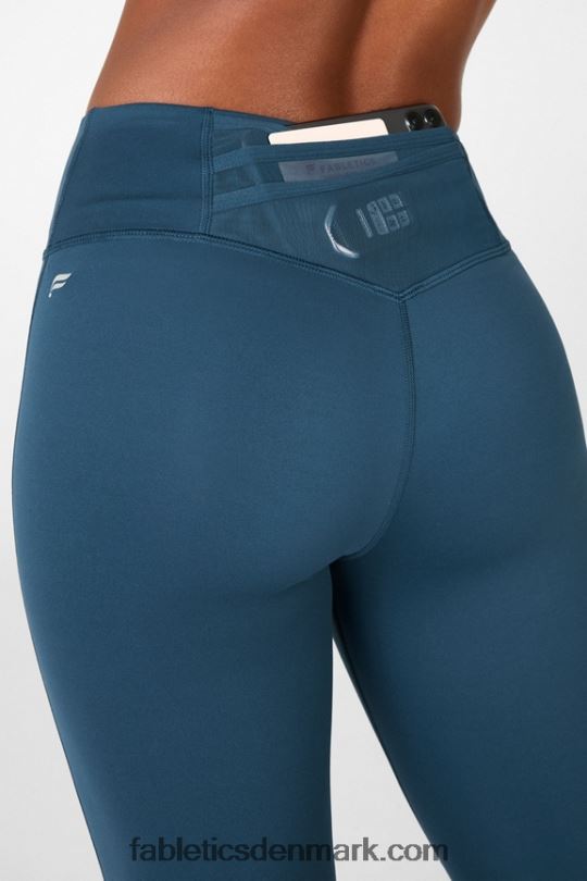 Fabletics Kvinder trinity motion365 højtaljet legging 79 PNX2T1115 blå nova