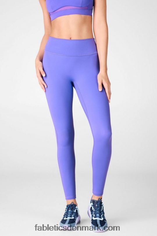 Fabletics Kvinder trinity motion365 højtaljet legging 80 PNX2T1118 elektrisk violet/himmellilla