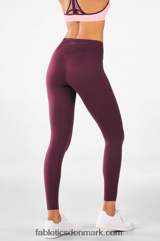 Fabletics Kvinder trinity motion365 højtaljet legging 80 PNX2T1119 bordeaux