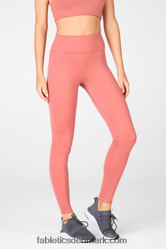Fabletics Kvinder trinity motion365 højtaljet legging 80 PNX2T1121 støvet cedertræ