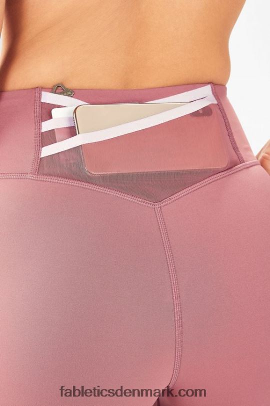 Fabletics Kvinder trinity motion365 højtaljet legging 83 PNX2T1166 orkidé røg/hvid