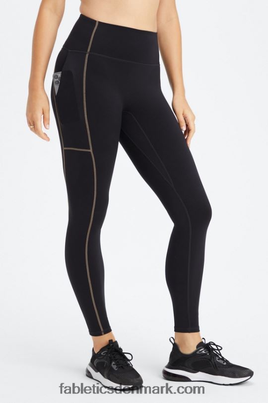 Fabletics Kvinder trinity motion365+ hw utility legging PNX2T1090 sort/pilebark