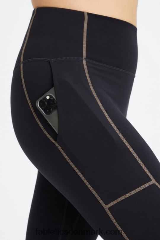 Fabletics Kvinder trinity motion365+ hw utility legging PNX2T1090 sort/pilebark