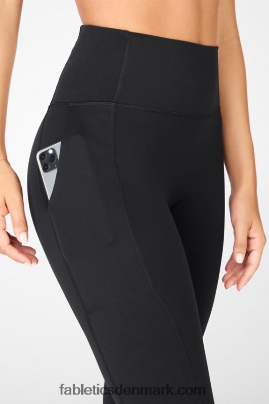 Fabletics Kvinder trinity motion365+ hw utility legging PNX2T1091 sort