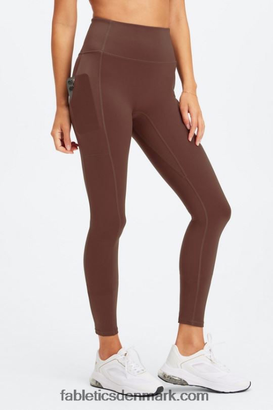 Fabletics Kvinder trinity motion365+ hw utility legging PNX2T1092 cikorie kaffe