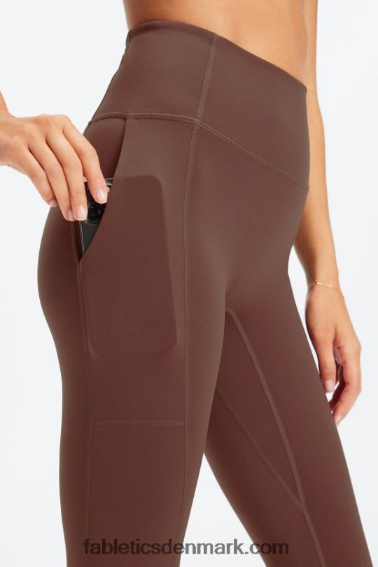 Fabletics Kvinder trinity motion365+ hw utility legging PNX2T1092 cikorie kaffe
