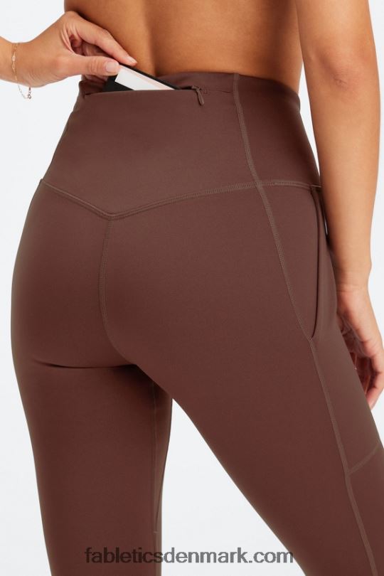 Fabletics Kvinder trinity motion365+ hw utility legging PNX2T1092 cikorie kaffe