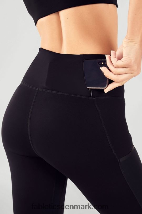 Fabletics Kvinder trinity motion365 hw utility legging PNX2T1275 sort