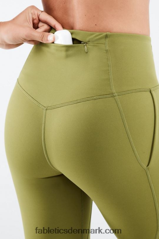 Fabletics Kvinder trinity motion365 hw utility legging PNX2T1276 falmet oliven
