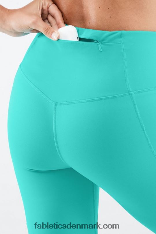 Fabletics Kvinder trinity motion365 hw utility legging PNX2T1280 aqua oase
