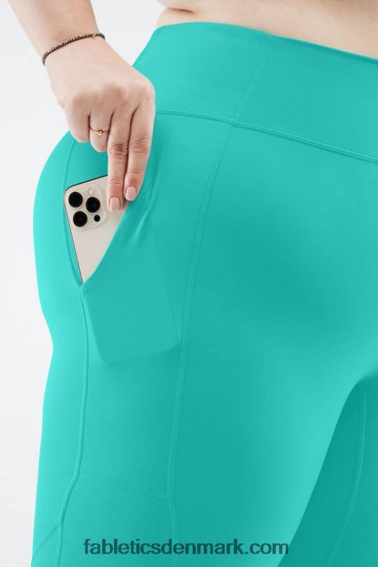 Fabletics Kvinder trinity motion365 hw utility legging PNX2T1281 aqua oase