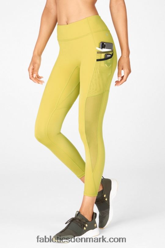 Fabletics Kvinder trinity motion365 mellemhøj 7/8 legging PNX2T1043 agave/multi
