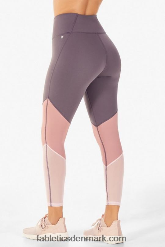 Fabletics Kvinder zone højtaljet 7/8 PNX2T1056 skygge/roseblomst/kronblad